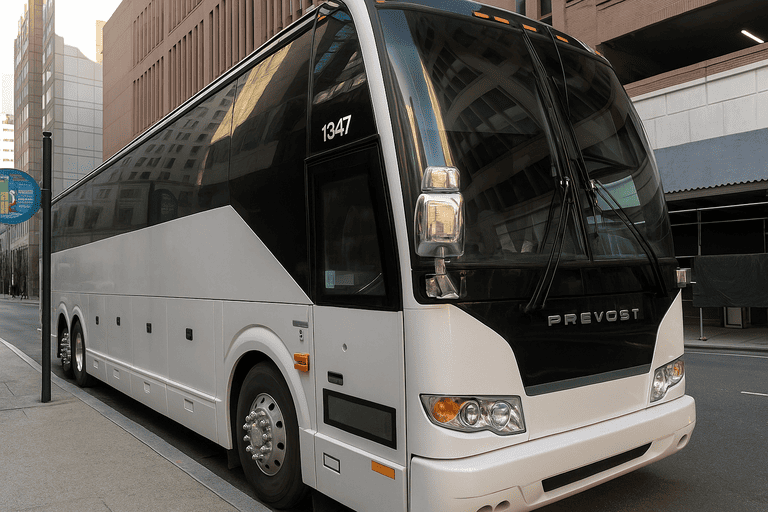 a Ankeny Minibus Company coach bus